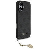 Guess 4G Charms Case for iPhone 17 6.3" Tone on Tone Grey - GUHMP17SGF4GCK