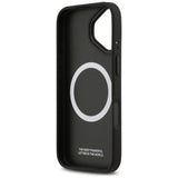 BMW M Tricolor Metal Logo Case with MagSafe for Case for iPhone 17 6.3" Grey - BMHMP17S25PCSPEG