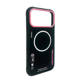 Nimmy Cool & Cute 2.0 Case with MagSafe for iPhone 17 Pro Max 6.9" Black Pink - N-YJKM-CX2.0-IP17-PRO-MAX-01-B