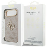 Guess Big 4G Classic Logo Case for iPhone 17 Air 6.5" Rose Gold - GUHCP17M4GMGCPI