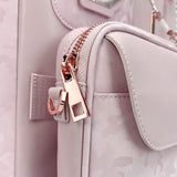 Nimmy Magnetic Fashion Series Combo White Cat Laptop Backpack with Detachable Pouch Pink - N-CXMC-STSJDNBZH-04