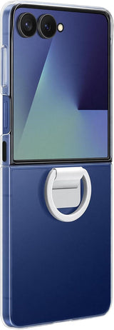 Samsung Galaxy Z Flip 7 6.9" Clear Case with Ring - EF-QF766CTEGWW