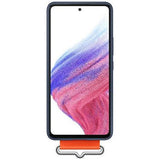 Samsung Galaxy A53 5G Silicone Cover with Strap Navy - EF-GA536TNEGWW