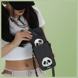 Nimmy Big Eyed Pet 2.0 Panda Phone Bag Black - N-XDY-SJB-06