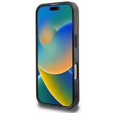 BMW Motorsport IML Vertical Stripe Case for iPhone 16 Pro 6.3" Grey - BMHCP16L23HTFEG