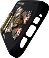 Nimmy Glasses Cool Dog Case for iPhone 16 Pro Max 6.9" Black - N-YJ-iP16-Pro-Max-01