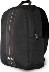 BMW Nylon Red Stripe Backpack for 16" Laptop Black - BMBP15COMPVSKR