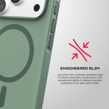 Tech21 Evo Pulse Fauxven Case with MagSafe for iPhone 17/18 Pro 6.3" Hunter - T21-11618