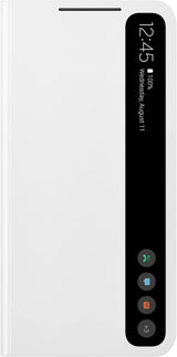 Samsung Galaxy S21 FE 5G Smart Clear View Cover White - EF-ZG990CWEGWW