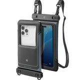 Spigen Aqua Shield A611P Universal Waterproof Phone Pouch Up to 7" 2 Pack Black - ACS09348