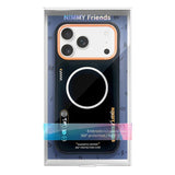 Nimmy Cool & Cute 2.0 Case with MagSafe for iPhone 17 Pro 6.3" Black Orange - N-YJKM-CX2.0-IP17-PRO-01