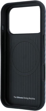 BMW M Carbon Metal Logo Case with MagSafe for iPhone 17/18 Pro Max 6.9" Navy Blue - BMHMP18X26SWPCILV