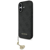 Guess 4G Charms Case for iPhone 17 6.3" Tone on Tone Grey - GUHMP17SGF4GCK