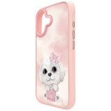 Nimmy Big Eye Cute Pet Bischon Fraise Dog Case with MagSafe for iPhone 17 6.3" Pink - N-XDY-IP17-02-A