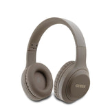 Guess Wireless Headphones with Classic Gold Logo Brown - GUBHV21SFGSW