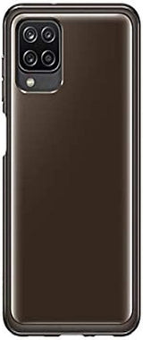 Samsung Galaxy A12 Soft Clear Cover Black - EF-QA125TBEGEU