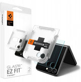 Spigen Glaster EZ Fit HD Screen Protector for Samsung Galaxy Z Flip 7 6.9" 2 Pack - AGL09585