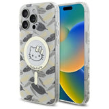Hello Kitty IML Golden Leaves Case with MagSafe for iPhone 16 Pro Max 6.9" White - HKHMP16XHGLEH