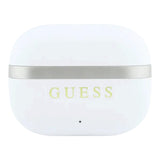 Guess Gold Line Glossy Finish TWS Wireless Earphones White - GUTWSN2HGGSH