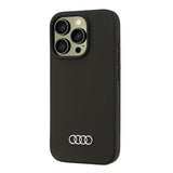 Audi Silicone Hardcase for iPhone 16 Pro 6.3" Black - AU-LSRIP16P-Q3/D1-BK
