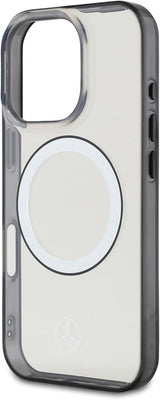 Mercedes Printed Logo Case with MagSafe for iPhone 16 Pro Max 6.9" Clear - MEHMP16X23HUOKC
