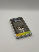 Nimmy Big Eye Cute Pet Yorkie Dog Case with MagSafe for iPhone 17 Air 6.5" Grey Blue - N-XDY-IP17-AIR-027