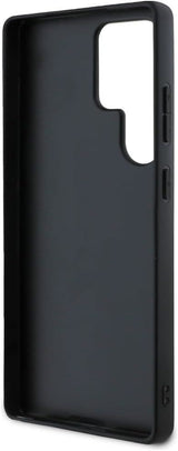 Guess Grained Big 4G Logo Small Classic Logo Case for Samsung Galaxy S25 Ultra 6.9" Black - GUHCS25LPGT4MBK