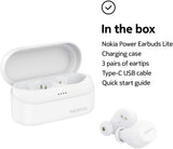 Nokia Power Earbuds Lite Wireless Headphones Snow - BH-405
