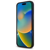 BMW M Series Silicone Hexagon Red Line Case with MagSafe for iPhone 16 Pro Max 6.9" Black - BMHMP16X23SHER