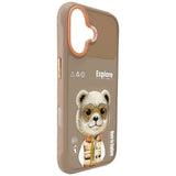 Nimmy Cool & Cute 2.0 Bear Case with MagSafe for iPhone 17 6.3" Brown Orange - N-KMLL-IP17-011-B