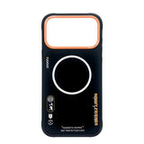 Nimmy Cool & Cute 2.0 Case with MagSafe for iPhone 17 Pro Max 6.9" Black Orange - N-YJKM-CX2.0-IP17-PRO-MAX-01