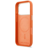 Karl Lagerfeld Karl Head Logo Case with MagSafe for iPhone 17 Pro 6.3" Orange - KLHMP17L5PGFKHGO