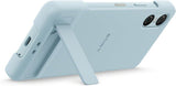 Sony Xperia 10 VI Style Cover with Stand Blue - XQZ-CBES/LGENG