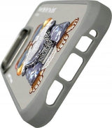 Nimmy Glasses Cool Cat Case for iPhone 16 Pro 6.3" Grey - N-YJ-iP16-Pro-05-B