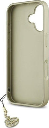 Guess 4G Charms Collection Case for iPhone 16 6.1" Black - GUHCP16SGF4GGR