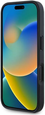 BMW Smooth Rubber Logo Case for iPhone 16 Pro Max 6.9" Black - BMHCP16X23PUSRK