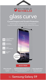 Zagg Glass Curve Screen Protector for Samsung Galaxy S9 Black - 200301404
