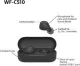 Sony WF-C510 Wireless Bluetooth Earbuds Black - WF-C510/BC