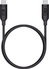 Juice 1M 4.0 USB C to C Charge & Sync Cable Black - JUI-CABLE-TYPEC-4.0-1M-RND-ECO-BLK
