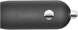 Belkin Boost Charge 20W USB C Car Charger Black - CCA003btBK