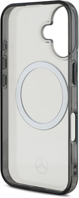 Mercedes Printed Logo Case with MagSafe for iPhone 16 6.1" Clear - MEHMP16S23HUOKC
