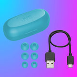 JVC Gummy True Wireless Headphones Soda Blue - HA-A7T-A-U