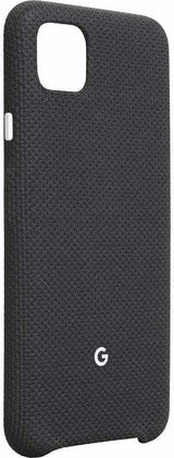 Genuine Google Pixel 4 XL Case Cover Fabric Just Black GA01276