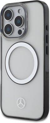 Mercedes Printed Logo Case with MagSafe for iPhone 16 Pro Max 6.9" Clear - MEHMP16X23HUOKC