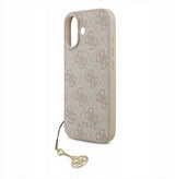 Guess 4G Charms Case for iPhone 17 6.3" Tone on Tone Pink - GUHMP17SGF4GCP