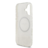Guess IML Flowers Electro Pearl Strap Case with MagSafe for iPhone 17 6.3" White - GUHMP17SHCPOFPH