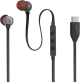 JBL Harman Tune 310C In Ear USB C Headphones Black - JBLT310CBLK