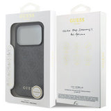 Guess 4G Charms Case for iPhone 17 Pro 6.3" Tone on Tone Grey - GUHMP17LGF4GCK