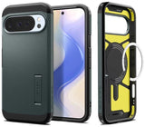 Spigen Tough Armor AI Case with Pixelsnap for Google Pixel 10 Pro XL 6.8" Abyss Green - ACS09730