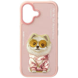 Nimmy Glass Cool Dog Case with MagSafe for iPhone 17 6.3" Pink - N-YJ-IP17-031